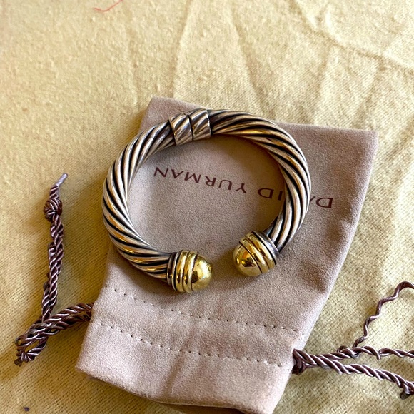 David Yurman Jewelry - DAVID YURMAN 10MM CABLE BRACELET